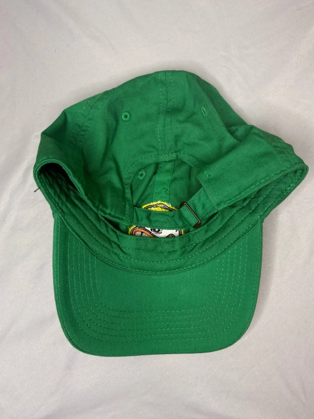 Oregon Ducks Green Duck Logo Baseball Cap